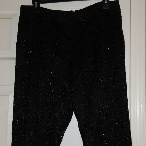 Stunning black beaded pants - Picture 4 of 8
